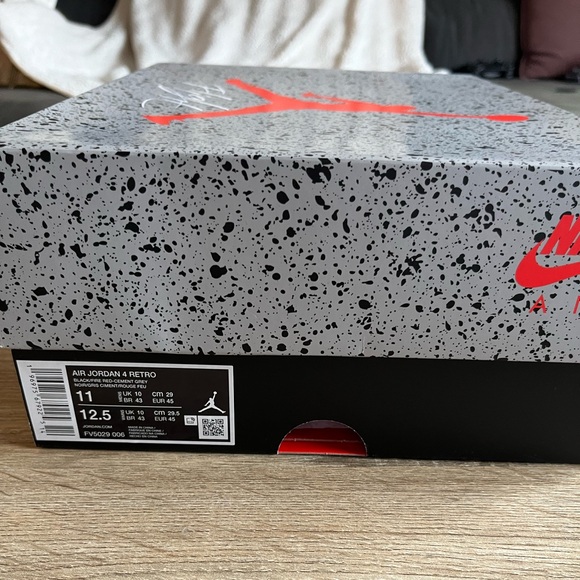 Air Jordan 4 Retro ‘Bred Reimagined’ Mens Sz 11 - Picture 9 of 9